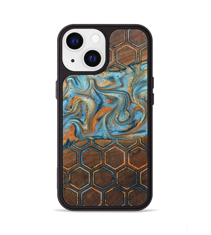 iPhone 13 Wood Phone Case - Angel (Pattern, 830469)