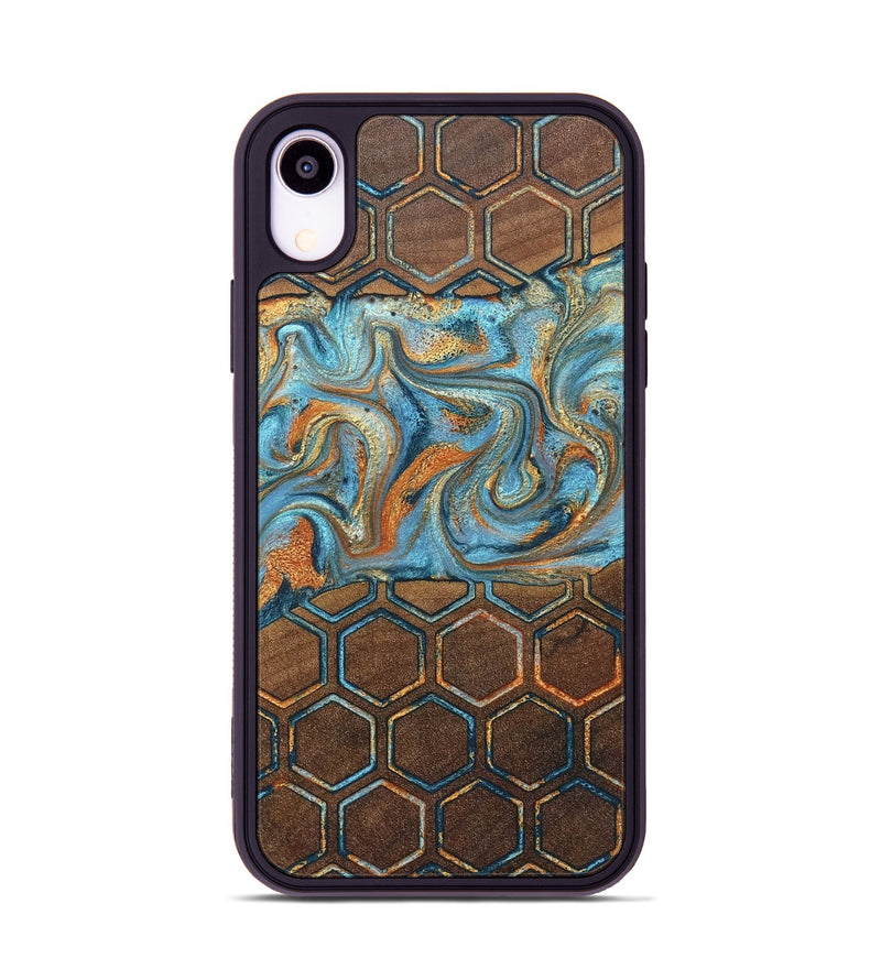 iPhone Xr Wood Phone Case - Angel (Pattern, 830469)