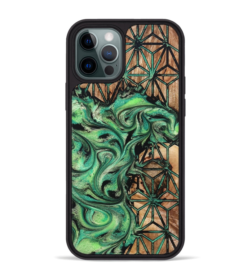 iPhone 12 Pro Max Wood Phone Case - Jakayla (Pattern, 830471)