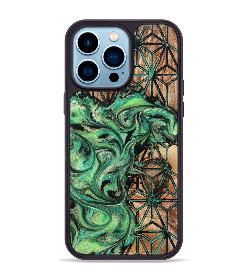 iPhone 14 Pro Max Wood Phone Case - Jakayla (Pattern, 830471)