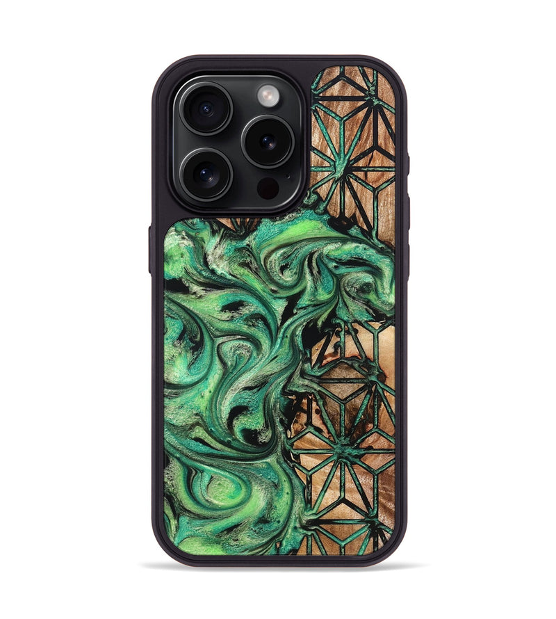 iPhone 15 Pro Wood Phone Case - Jakayla (Pattern, 830471)