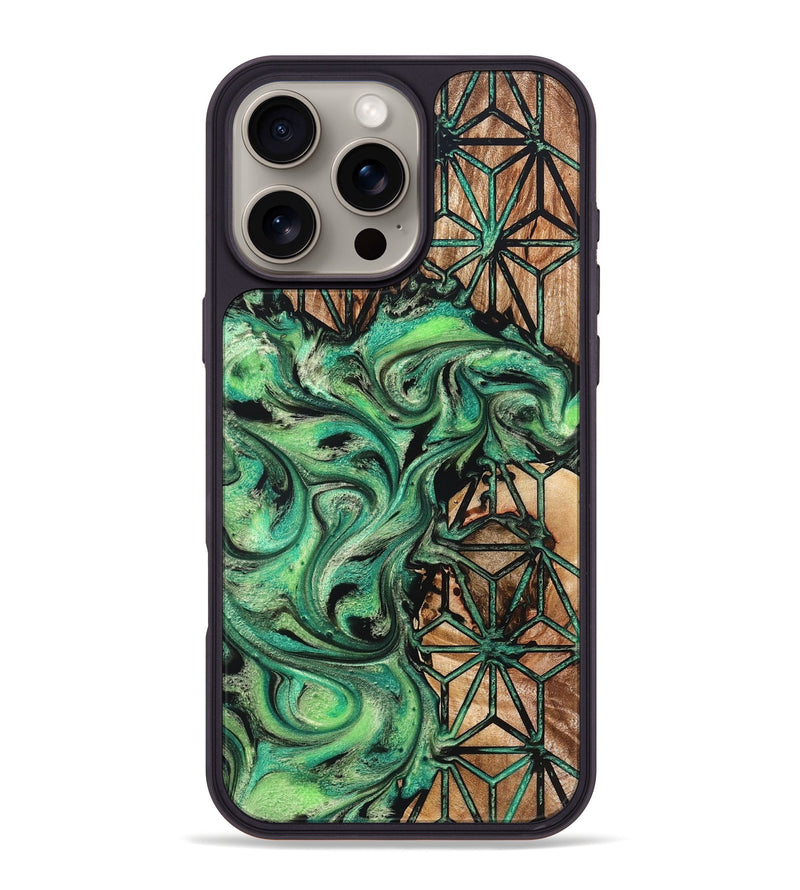 iPhone 16 Pro Max Wood Phone Case - Jakayla (Pattern, 830471)