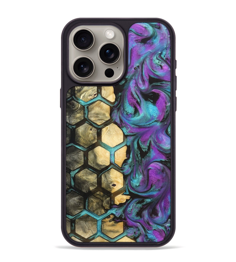 iPhone 15 Pro Max Wood Phone Case - Antonio (Pattern, 830472)