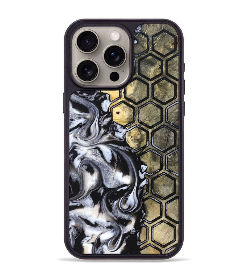 iPhone 15 Pro Max Wood Phone Case - Dottie (Pattern, 830474)