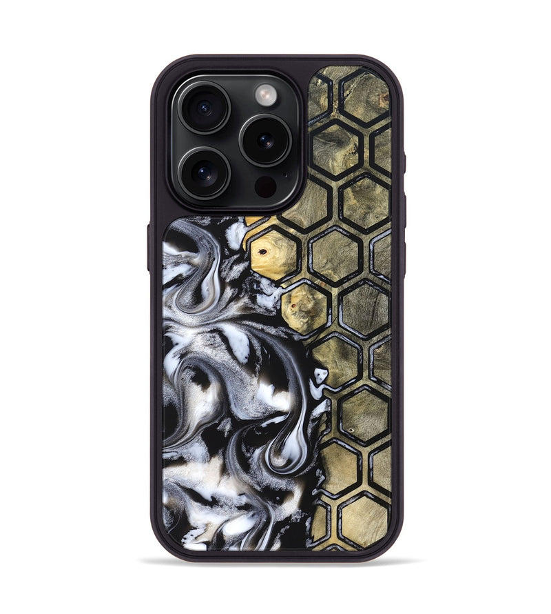 iPhone 15 Pro Wood Phone Case - Dottie (Pattern, 830474)