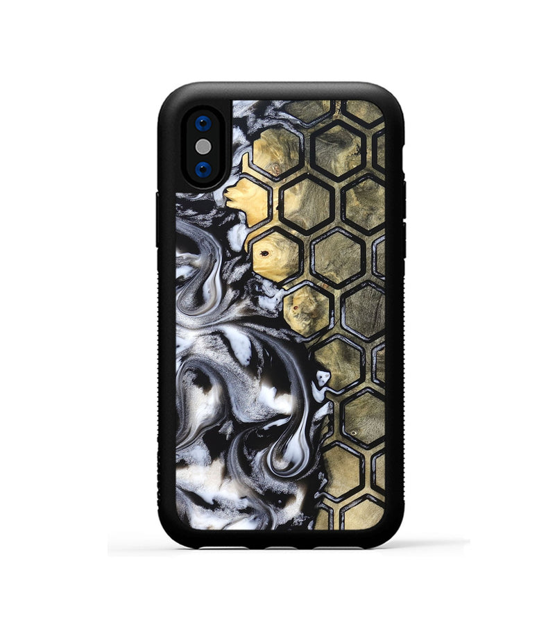 iPhone Xs Wood Phone Case - Dottie (Pattern, 830474)