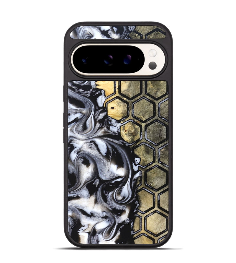 Pixel 9 Wood Phone Case - Dottie (Pattern, 830474)