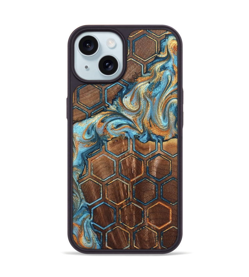 iPhone 15 Wood Phone Case - Ricardo (Pattern, 830475)