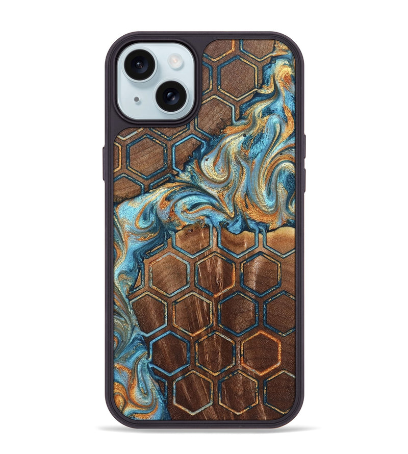iPhone 15 Plus Wood Phone Case - Ricardo (Pattern, 830475)