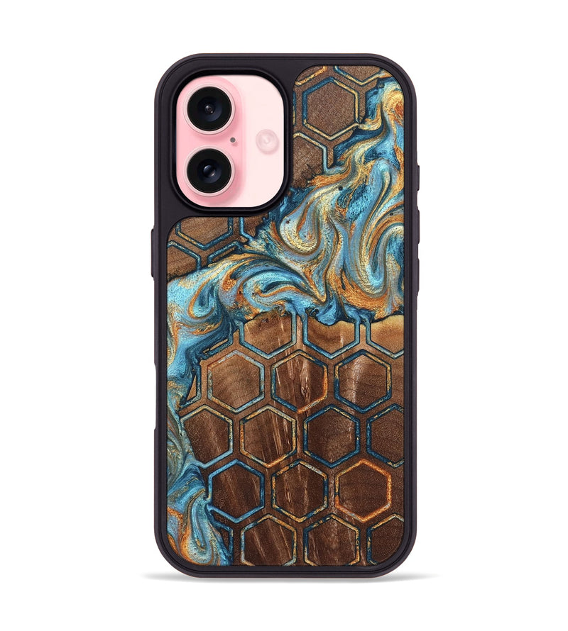 iPhone 16 Wood Phone Case - Ricardo (Pattern, 830475)