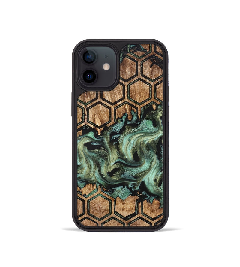 iPhone 12 mini Wood Phone Case - Bennie (Pattern, 830476)