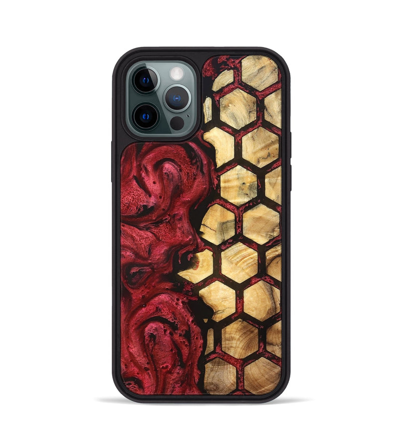 iPhone 12 Pro Wood Phone Case - Karis (Pattern, 830478)