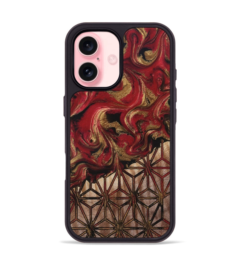 iPhone 16 Wood Phone Case - Sloan (Pattern, 830493)