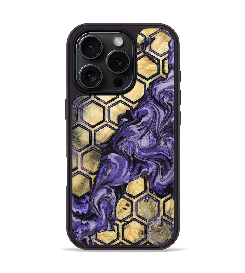 iPhone 16 Pro Wood Phone Case - Kinsley (Pattern, 830495)