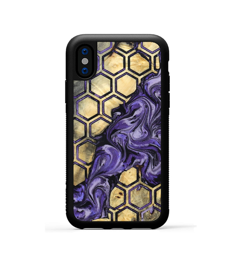 iPhone Xs Wood Phone Case - Kinsley (Pattern, 830495)