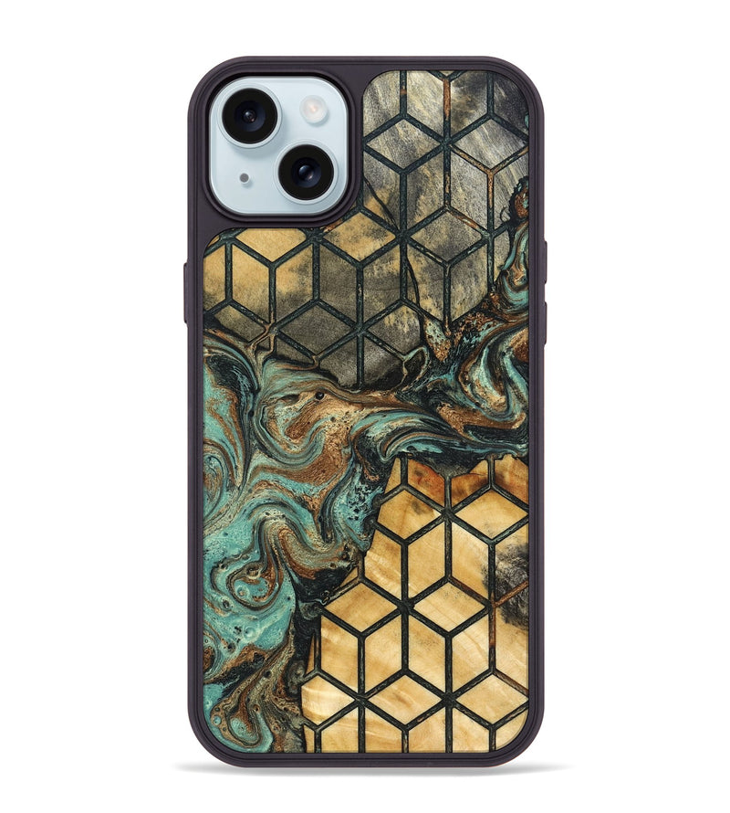 iPhone 15 Plus Wood Phone Case - Lori (Pattern, 830498)