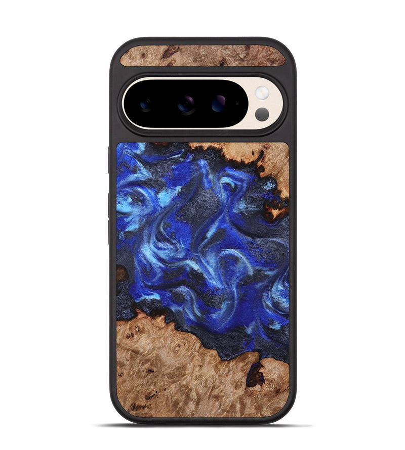 Pixel 10 Wood Phone Case - Otto (Blue, 830502)