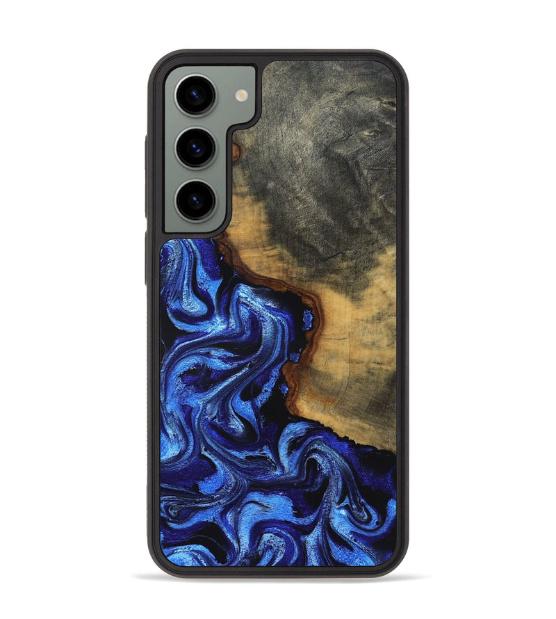 Galaxy S23 Plus Wood Phone Case - Dana (Blue, 830507)