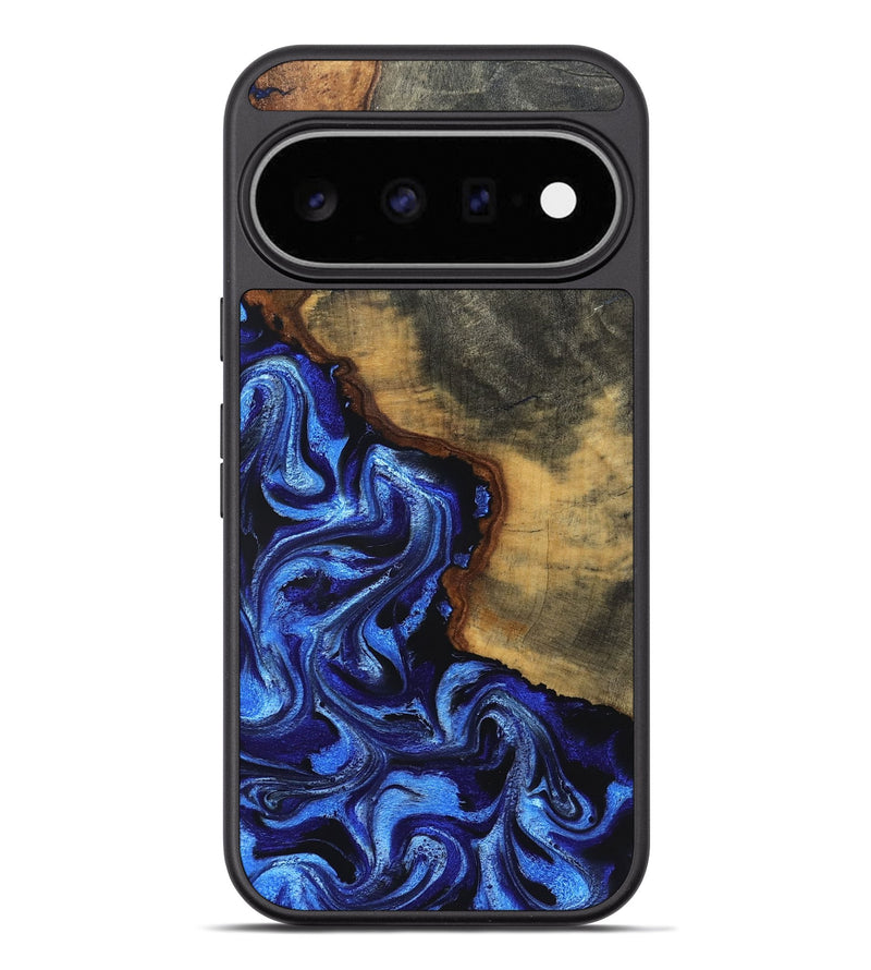 Pixel 11 Pro XL Wood Phone Case - Dana (Blue, 830507)