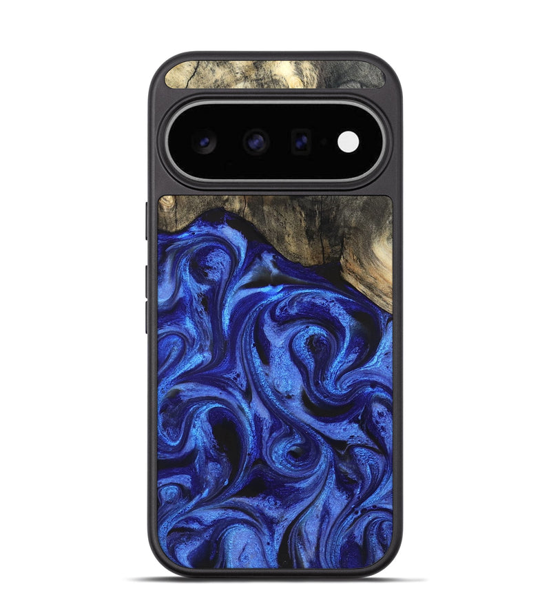 Pixel 11 Wood Phone Case - Angelo (Blue, 830510)