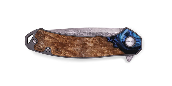EDC Wood Pocket Knife - Rodolfo (Blue, 830512)