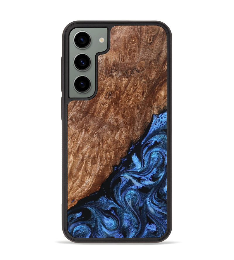Galaxy S23 Plus Wood Phone Case - Rodolfo (Blue, 830512)