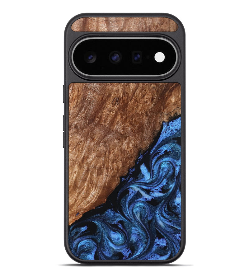 Pixel 11 Pro XL Wood Phone Case - Rodolfo (Blue, 830512)
