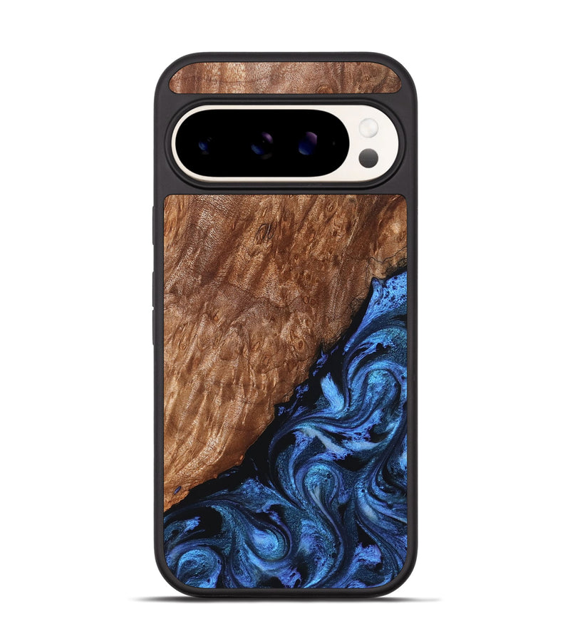 Pixel 9 Wood Phone Case - Rodolfo (Blue, 830512)