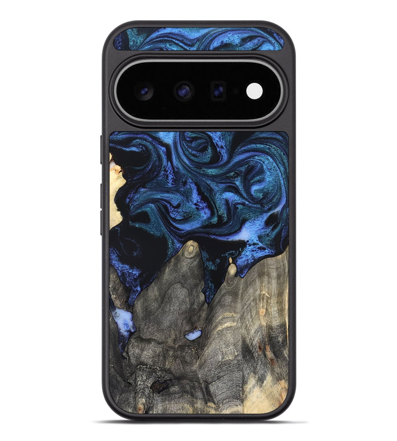 Pixel 11 Pro XL Wood Phone Case - Elbert (Blue, 830514)
