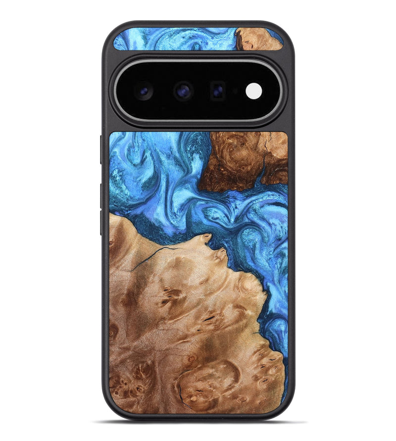 Pixel 11 Pro XL Wood Phone Case - Ruthie (Blue, 830521)