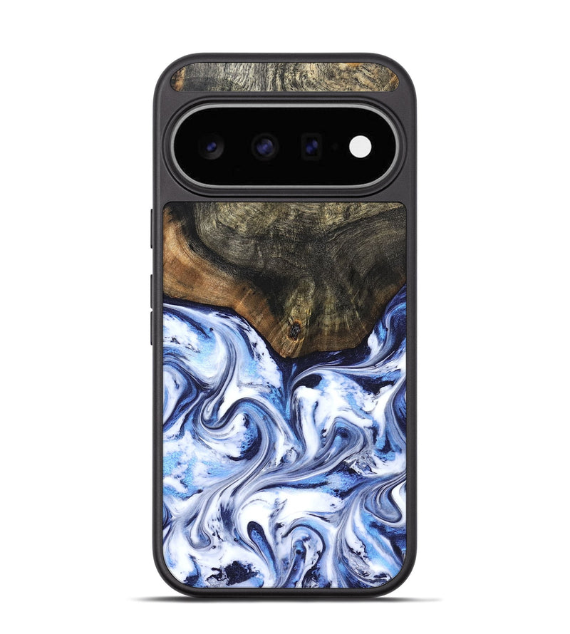 Pixel 11 Wood Phone Case - Traci (Blue, 830522)