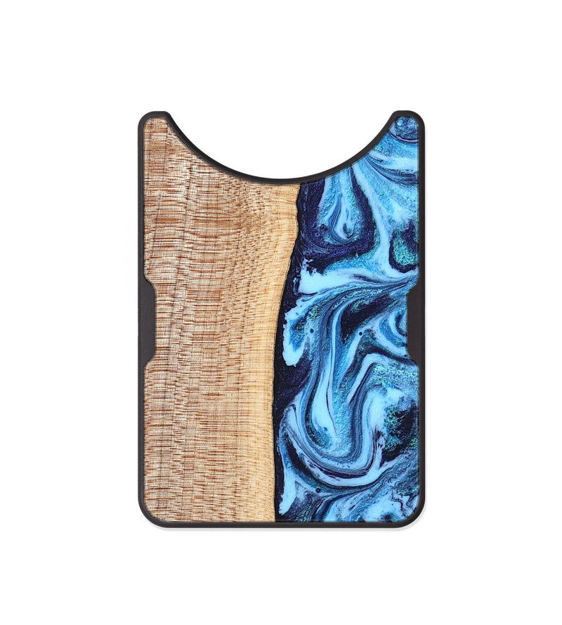 Alloy Wood Wallet - Gunner (Blue, 830523)