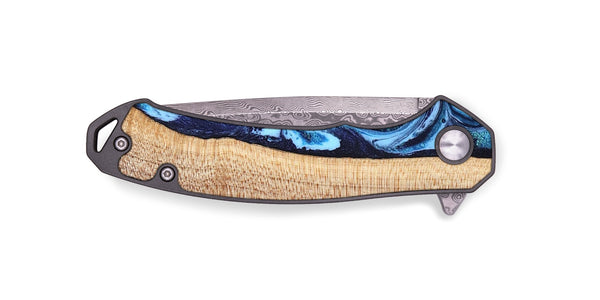 EDC Wood Pocket Knife - Gunner (Blue, 830523)
