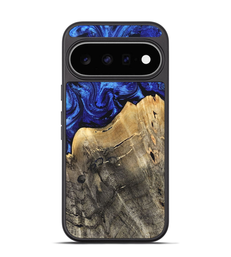 Pixel 11 Wood Phone Case - Rachel (Blue, 830530)
