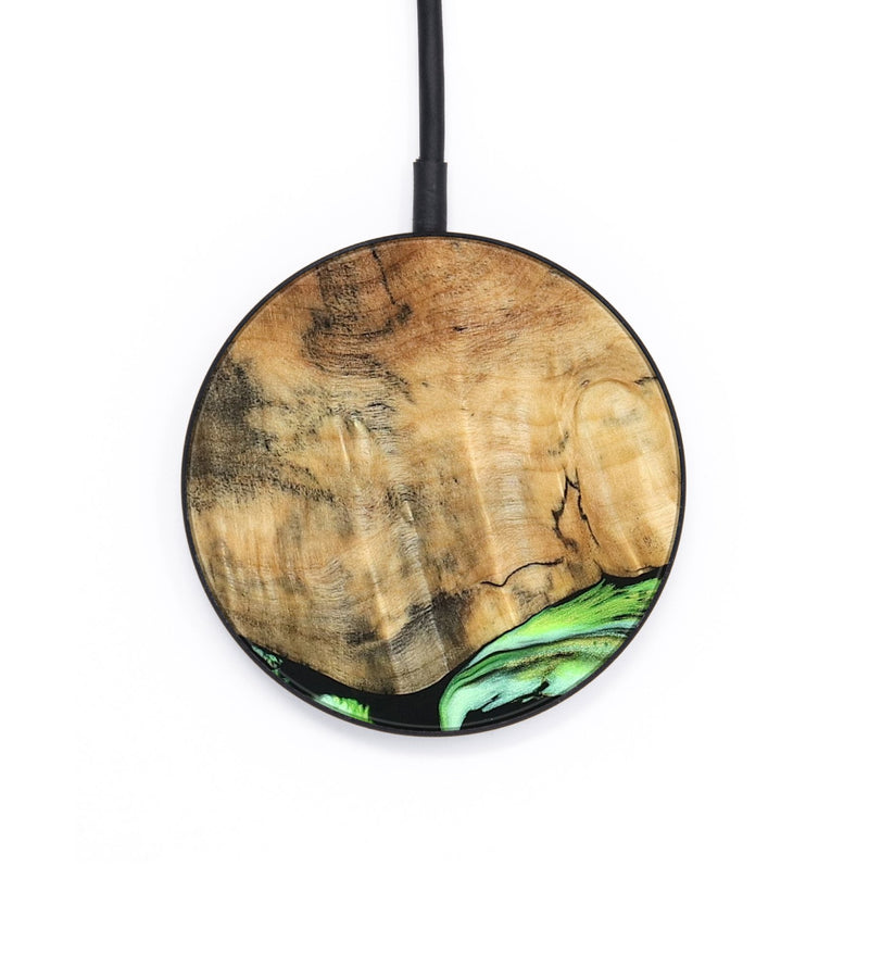 Circle Wood Wireless Charger - Domenic (Neon, 830532)