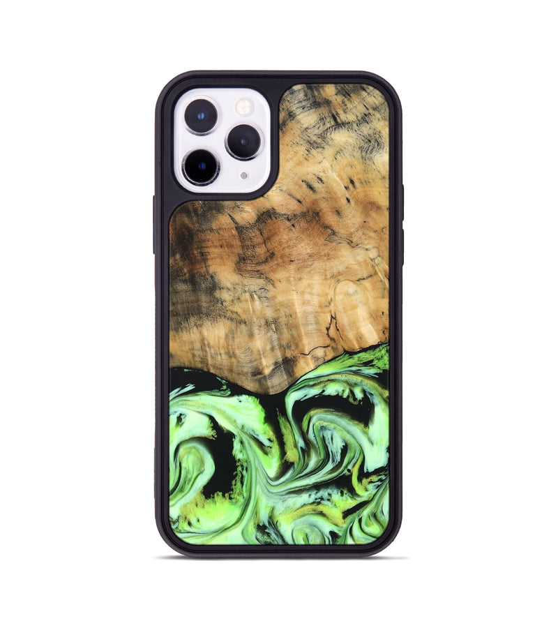 iPhone 11 Pro Wood Phone Case - Domenic (Neon, 830532)
