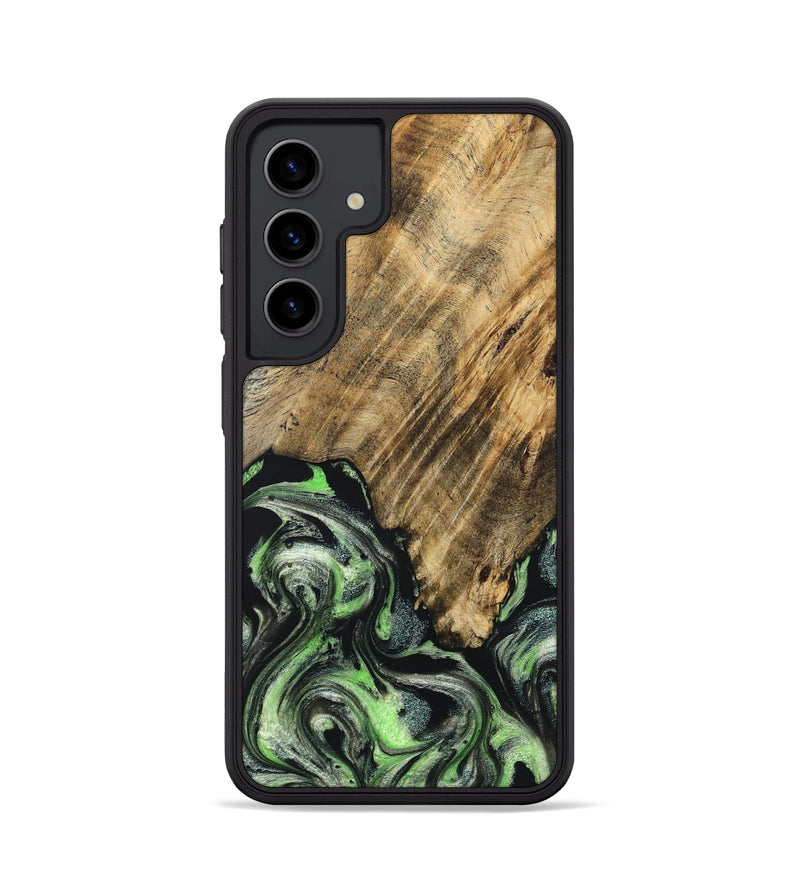 Galaxy S24 Wood Phone Case - Selma (Green, 830534)