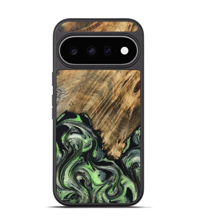 Pixel 11 Wood Phone Case - Selma (Green, 830534)