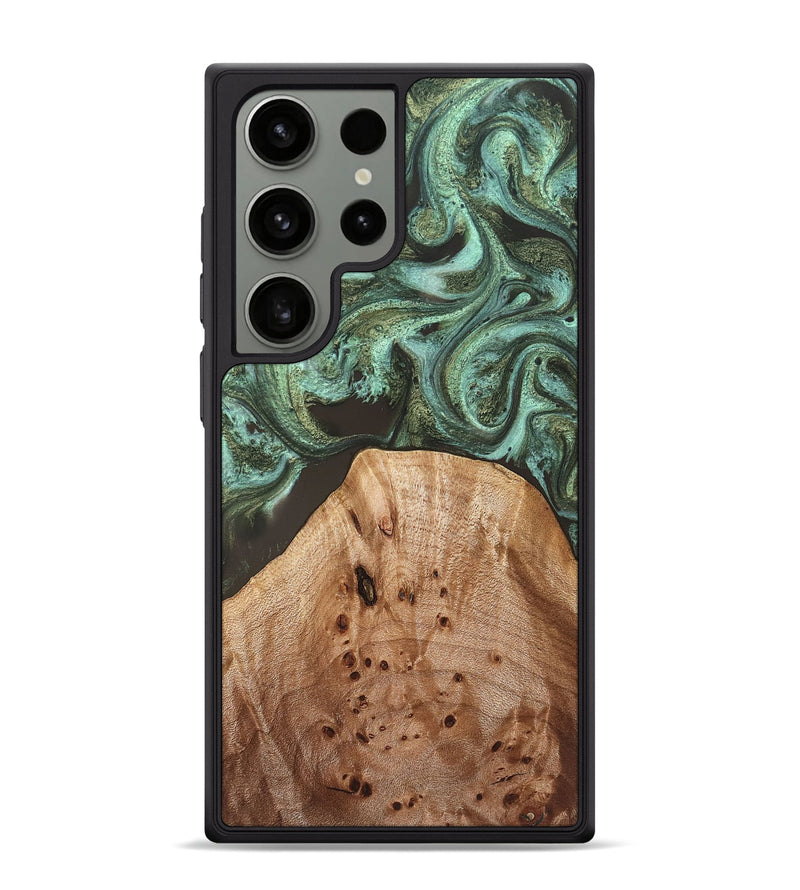 Galaxy S24 Ultra Wood Phone Case - Makena (Green, 830535)