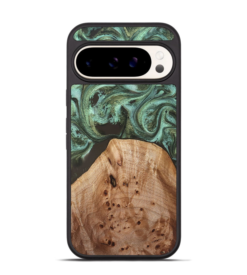 Pixel 9 Pro Wood Phone Case - Makena (Green, 830535)