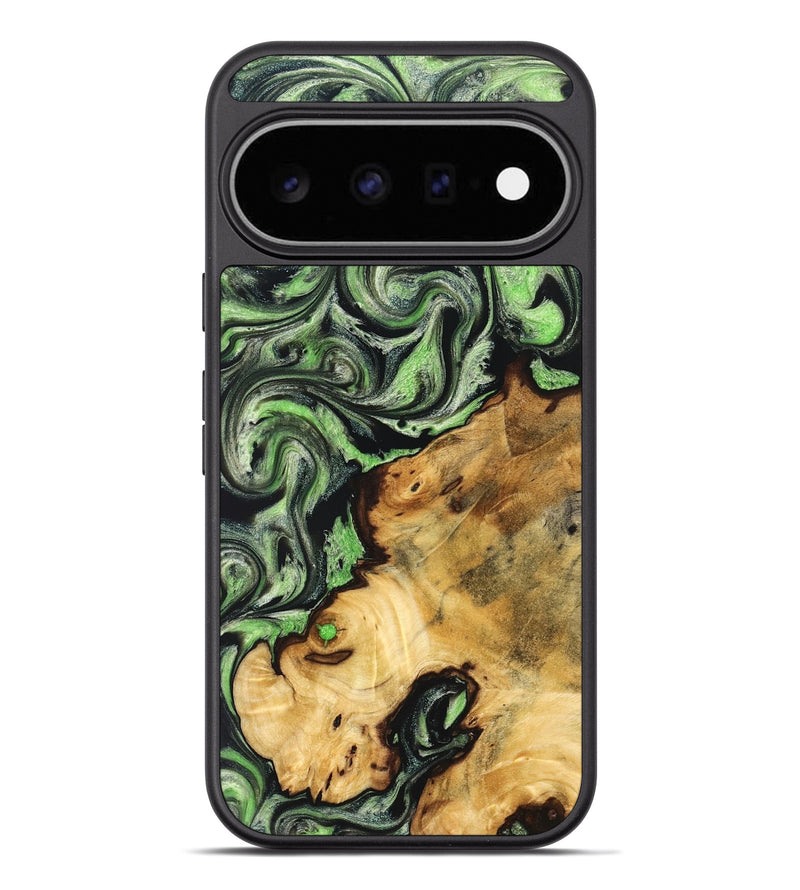 Pixel 11 Pro XL Wood Phone Case - Lisette (Green, 830536)