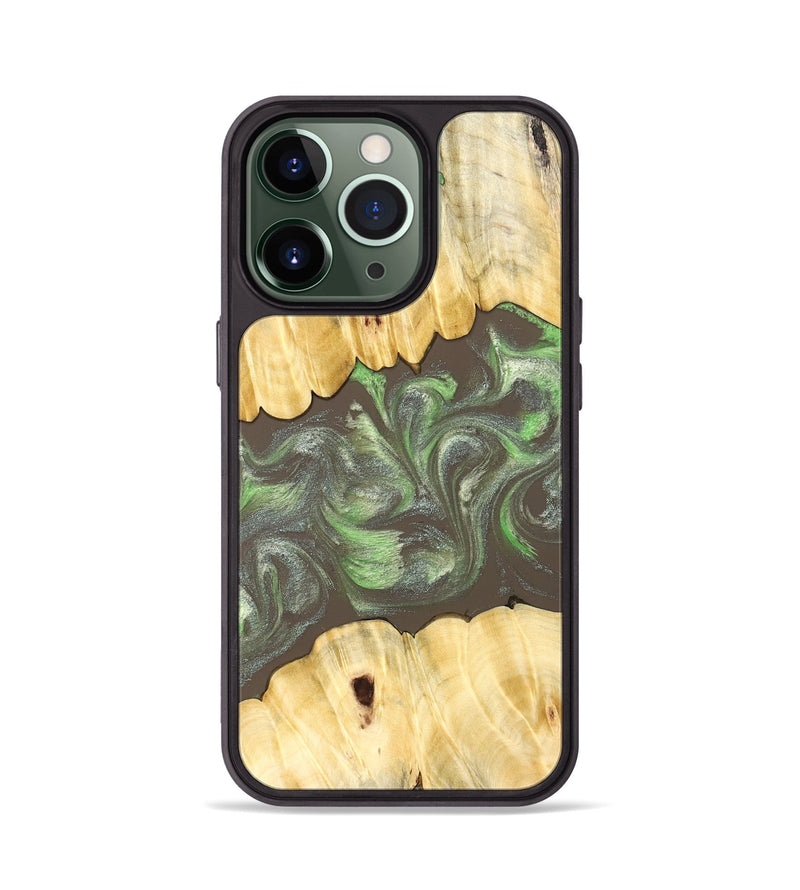 iPhone 13 Pro Wood Phone Case - Aleena (Neon, 830539)