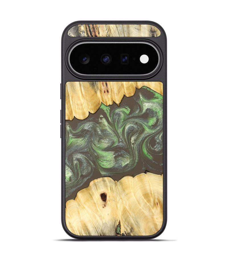 Pixel 11 Pro Wood Phone Case - Aleena (Neon, 830539)