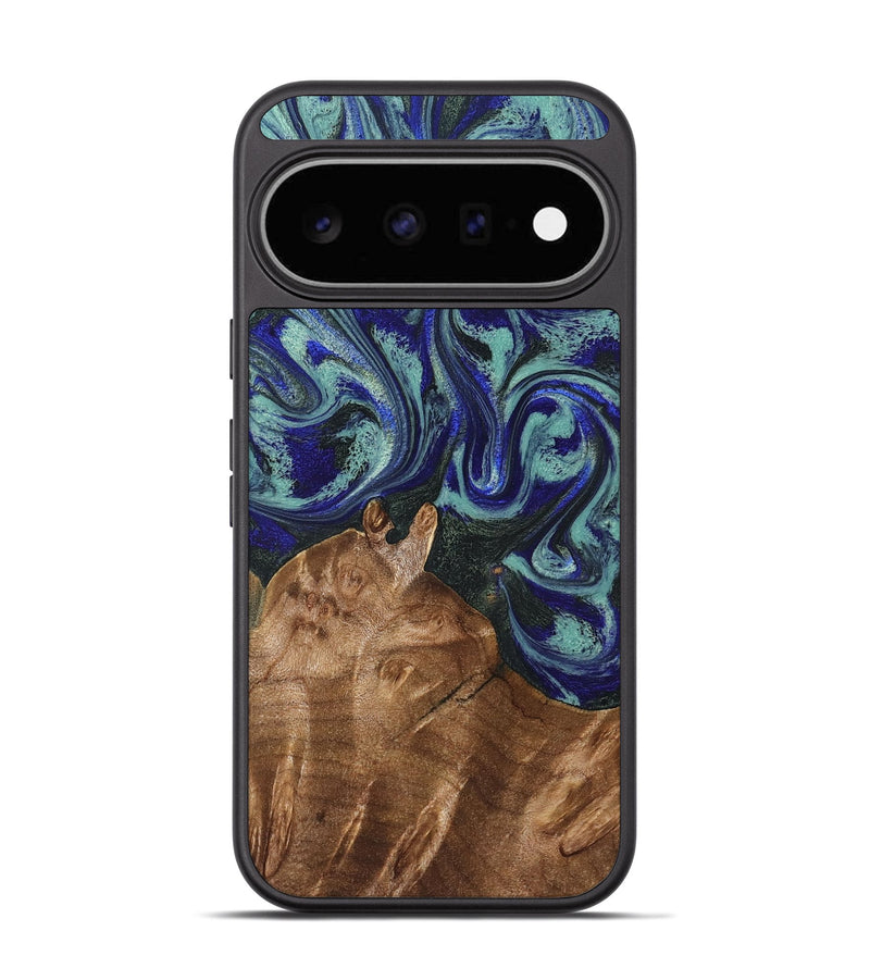 Pixel 11 Wood Phone Case - Mila (Green, 830540)
