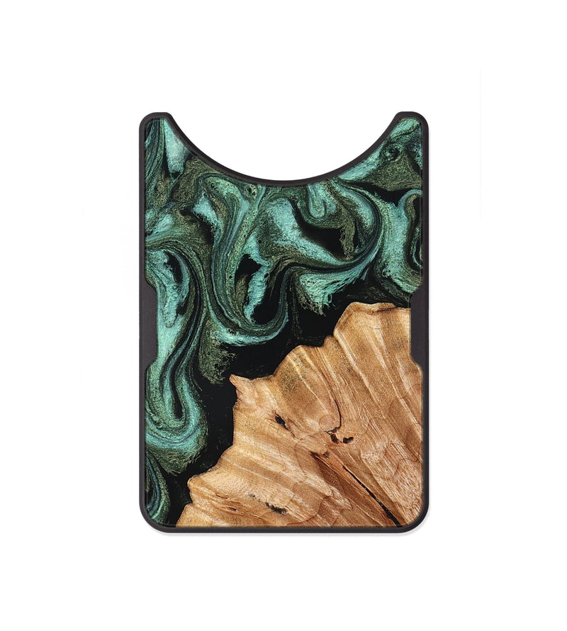 Alloy Wood Wallet - Ned (Green, 830541)