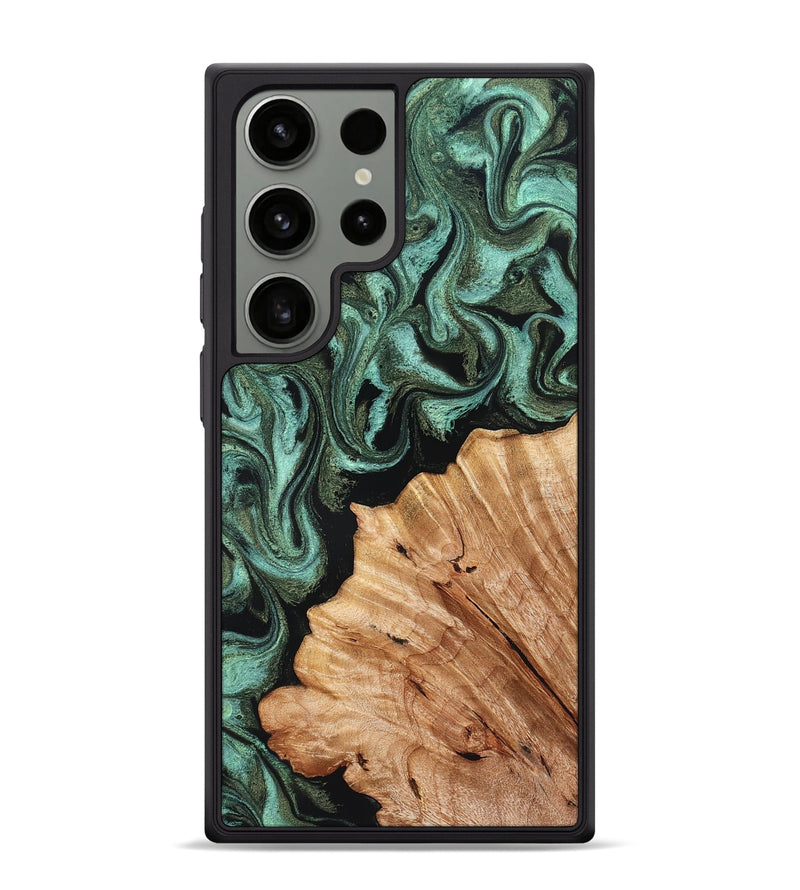 Galaxy S24 Ultra Wood Phone Case - Ned (Green, 830541)