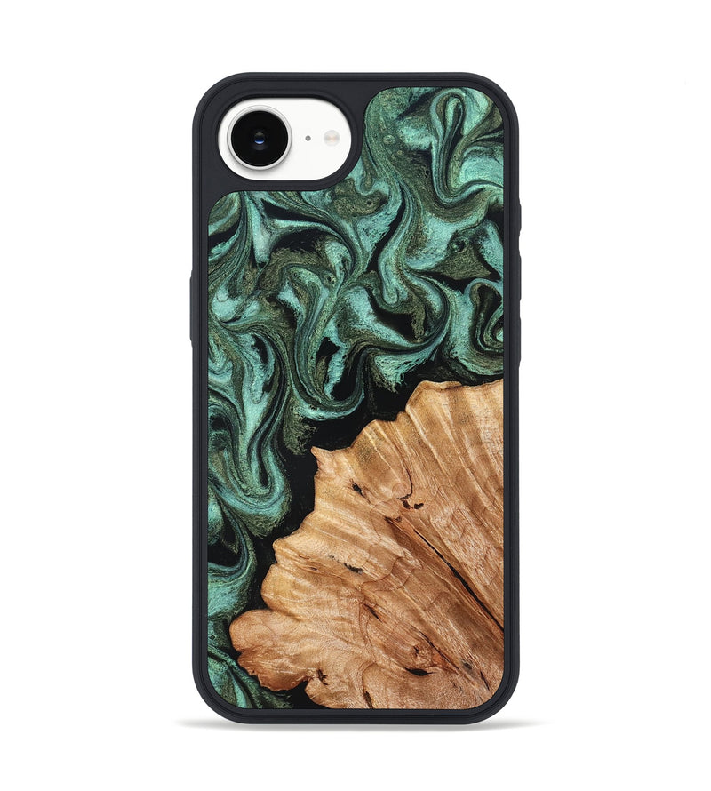 iPhone 17e Wood Phone Case - Ned (Green, 830541)