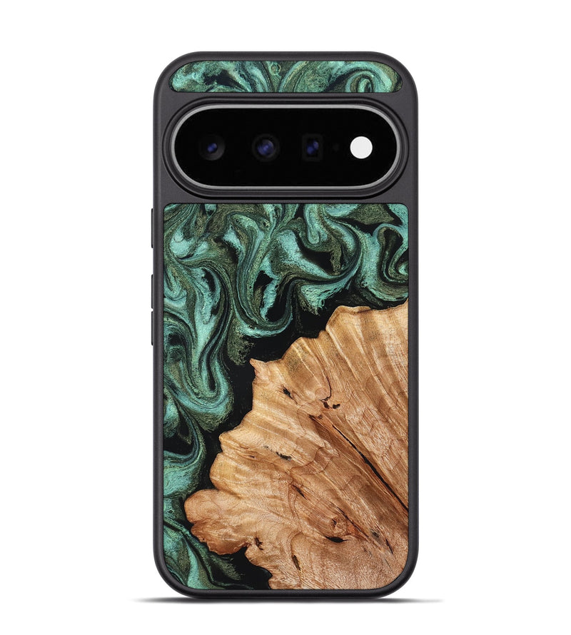 Pixel 11 Pro Wood Phone Case - Ned (Green, 830541)
