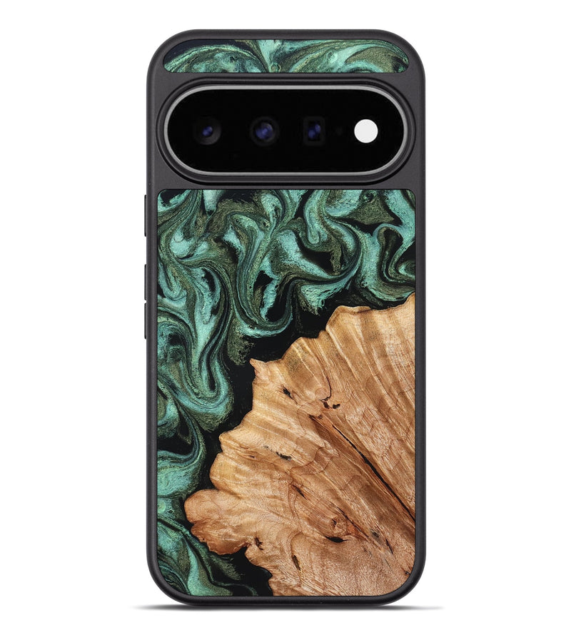 Pixel 11 Pro XL Wood Phone Case - Ned (Green, 830541)