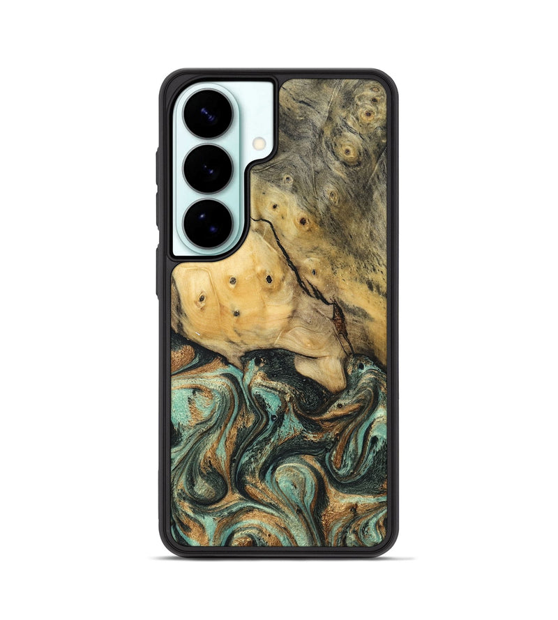 Galaxy S26 Wood Phone Case - Polly (Green, 830544)